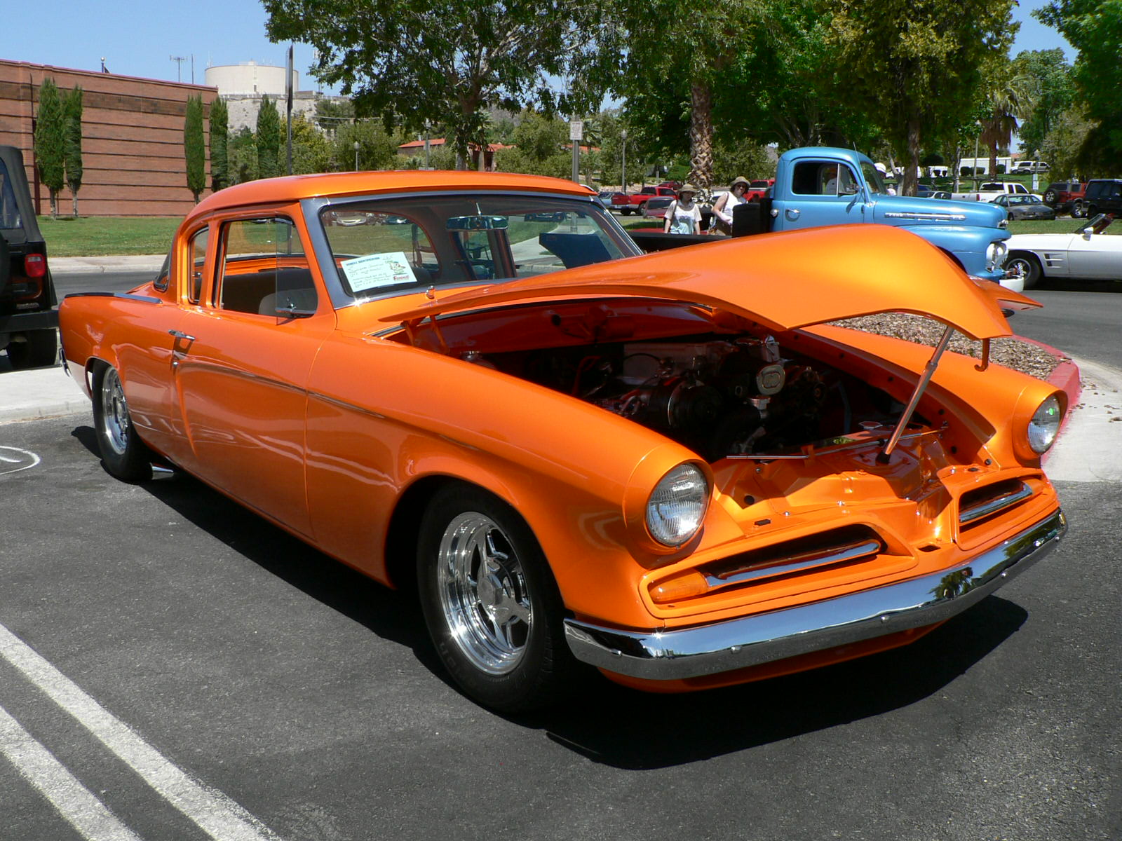 Orange Early 1950's Studebaker Coupe | Flickr - Photo Sharing!