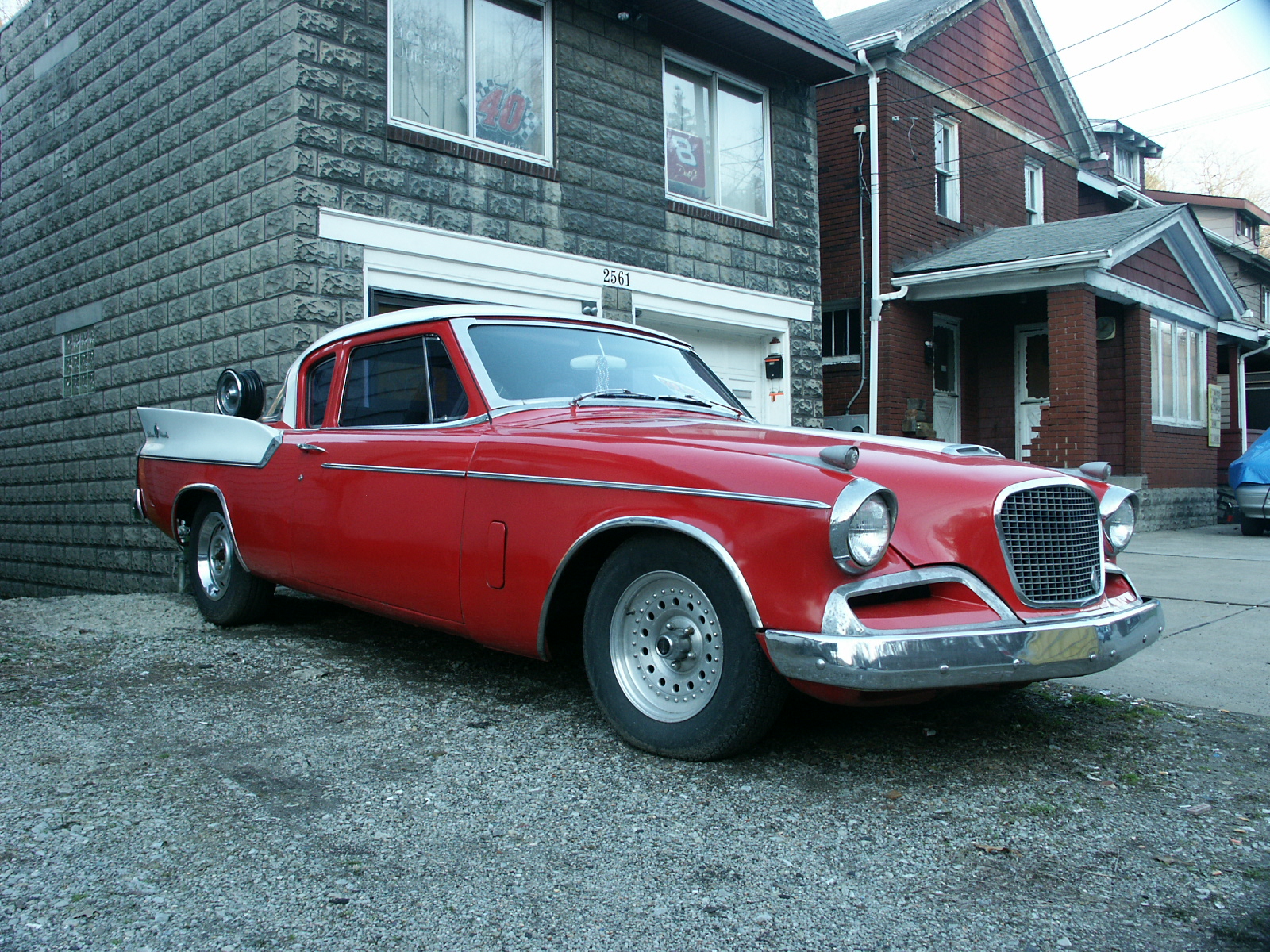Pittsburgh PA - Overbrook 1959 Studebaker Silver Hawk | Flickr ...