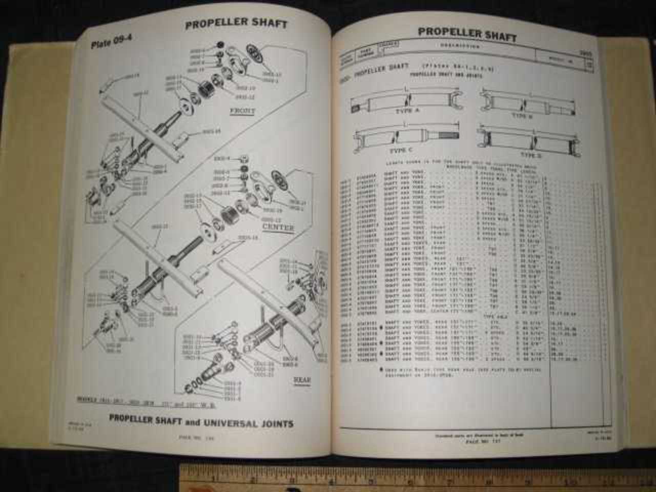 1954 Studebaker 3R Series Truck Parts Manual Ill CDN | eBay