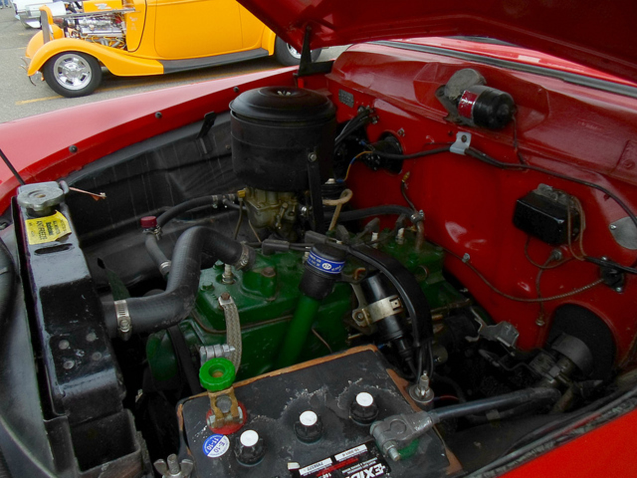 1951 Studebaker Starlight Coupe engine | Flickr - Photo Sharing!