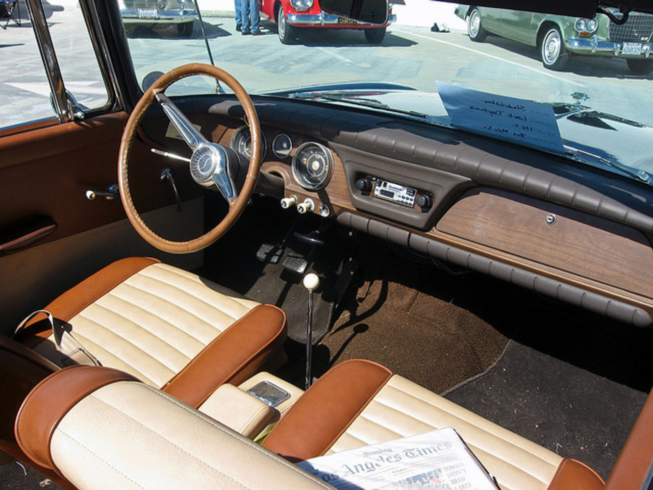 1962 Studebaker Lark Daytona convertible interior | Flickr - Photo ...