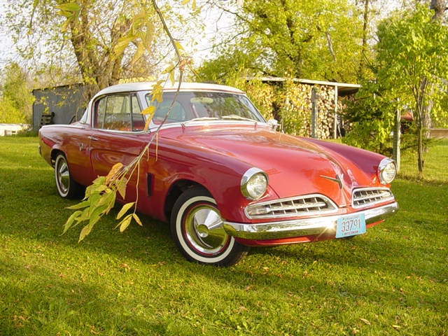 Studebaker Champion Starliner Coupe red - 1954