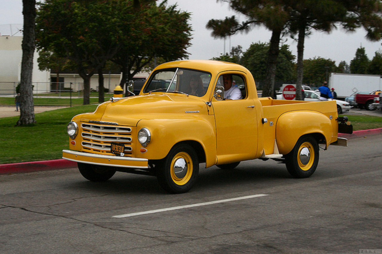 1953 Studebaker pickup - yellow - fvl | Flickr - Photo Sharing!