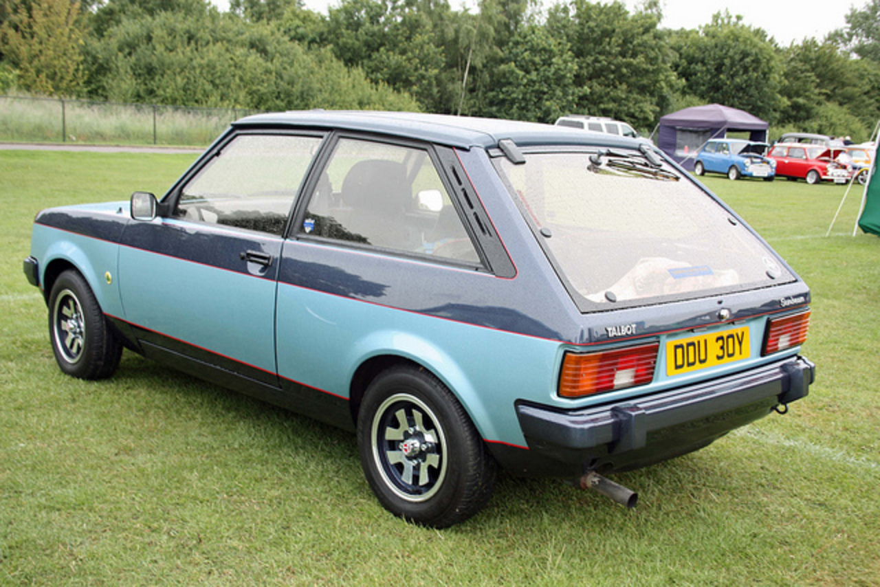 1983 Talbot Lotus Sunbeam | Flickr - Photo Sharing!