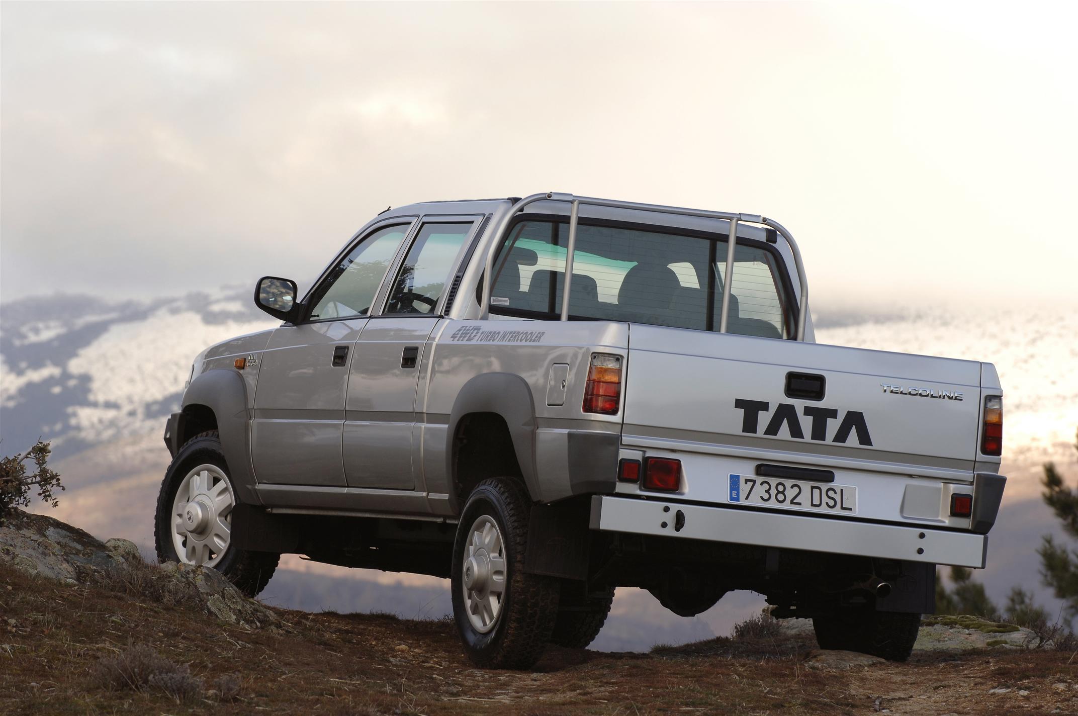 Tata Telcoline, trasera coche, imagen vehiculo