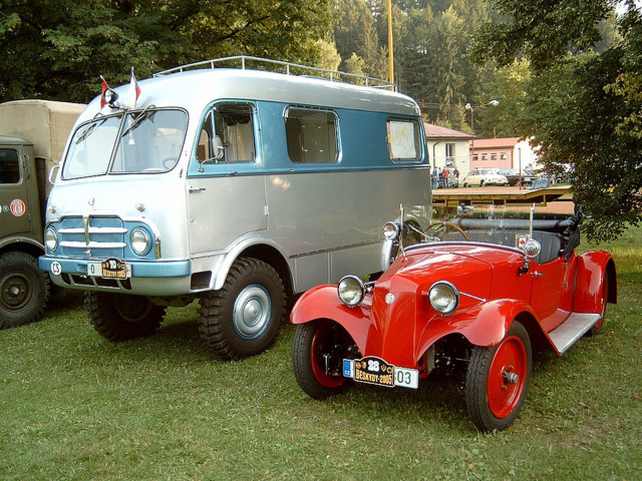 Tatra 805 and Tatra T57 | Flickr - Photo Sharing!