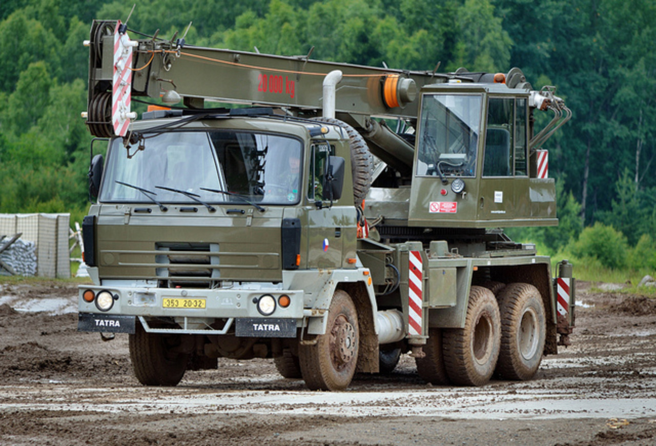 Tatra 815 6x6 army crane | Flickr - Photo Sharing!