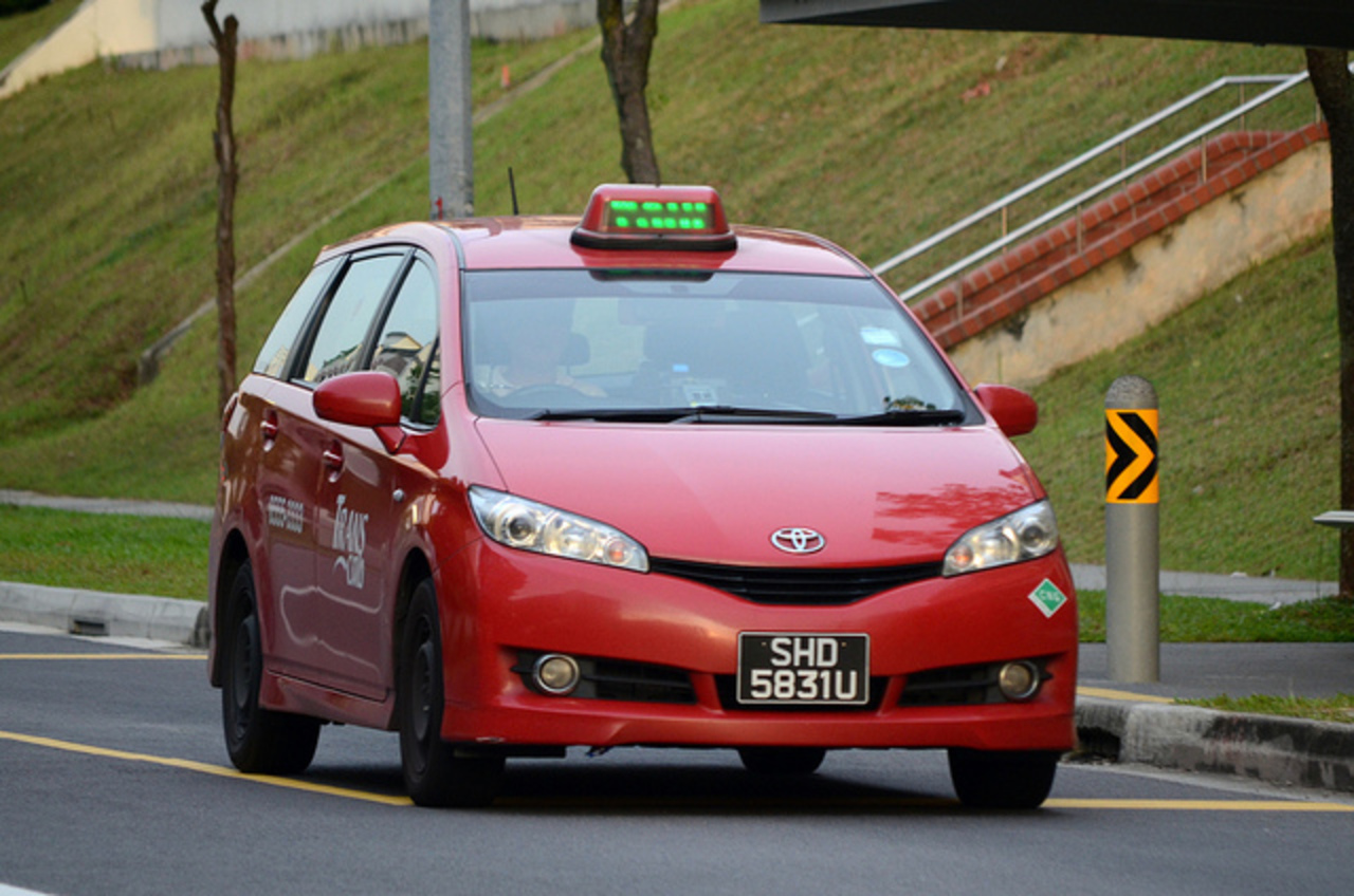 Trans Cab Toyota Wish Taxi | Flickr - Photo Sharing!