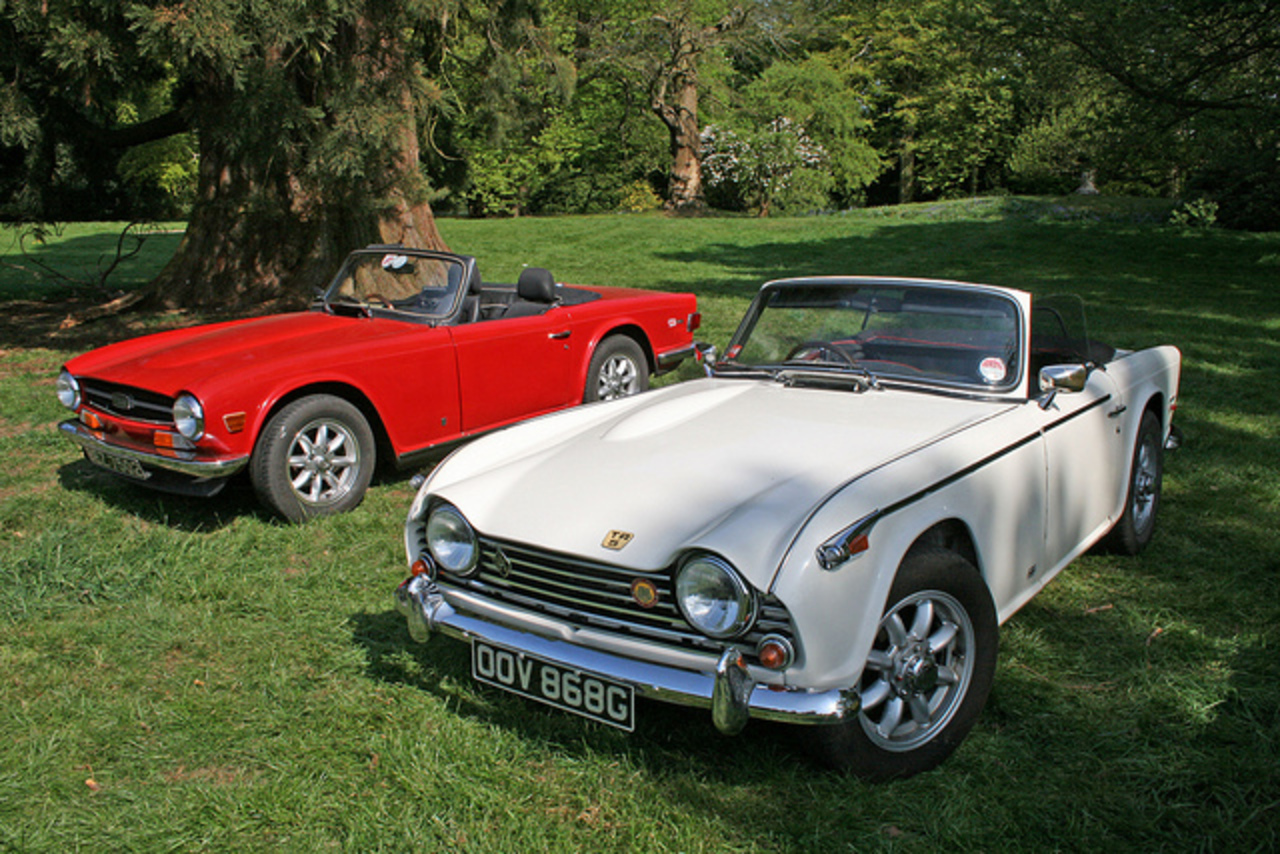 Triumph TR6 and Triumph TR5 | Flickr - Photo Sharing!