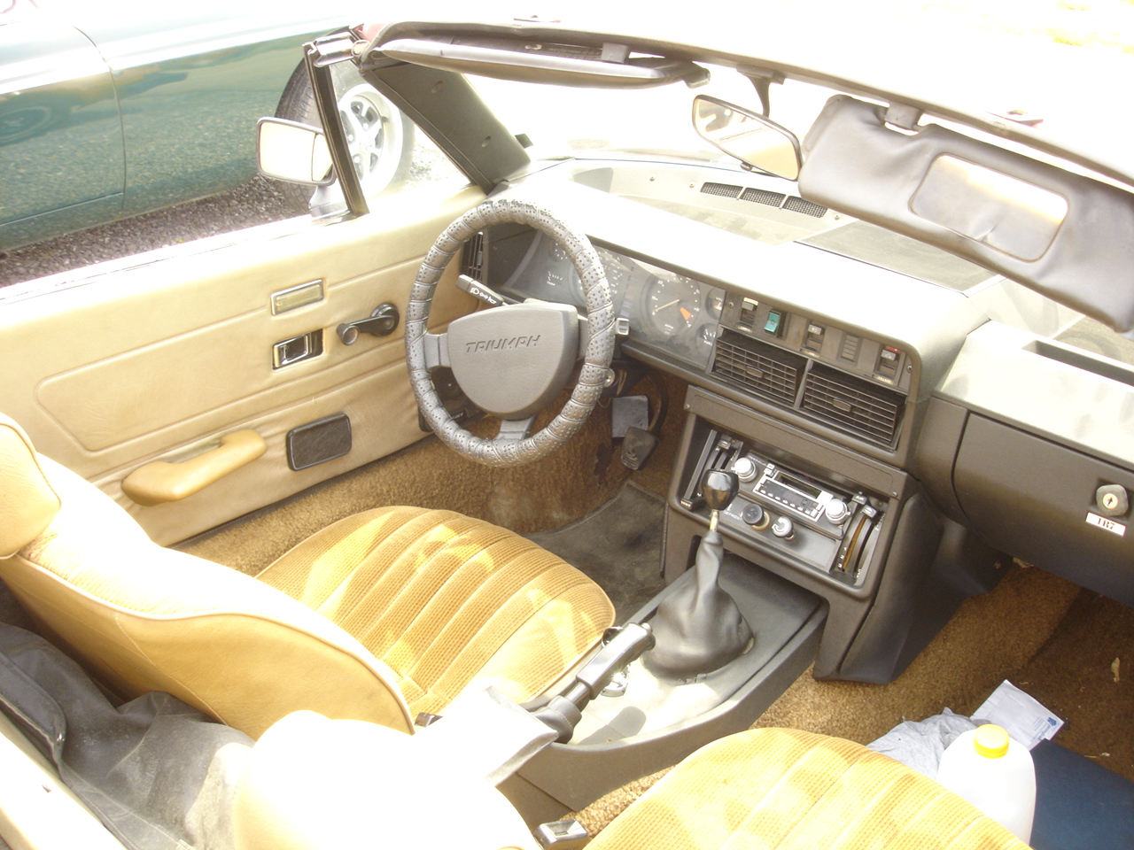 Triumph TR7 interior | Flickr - Photo Sharing!