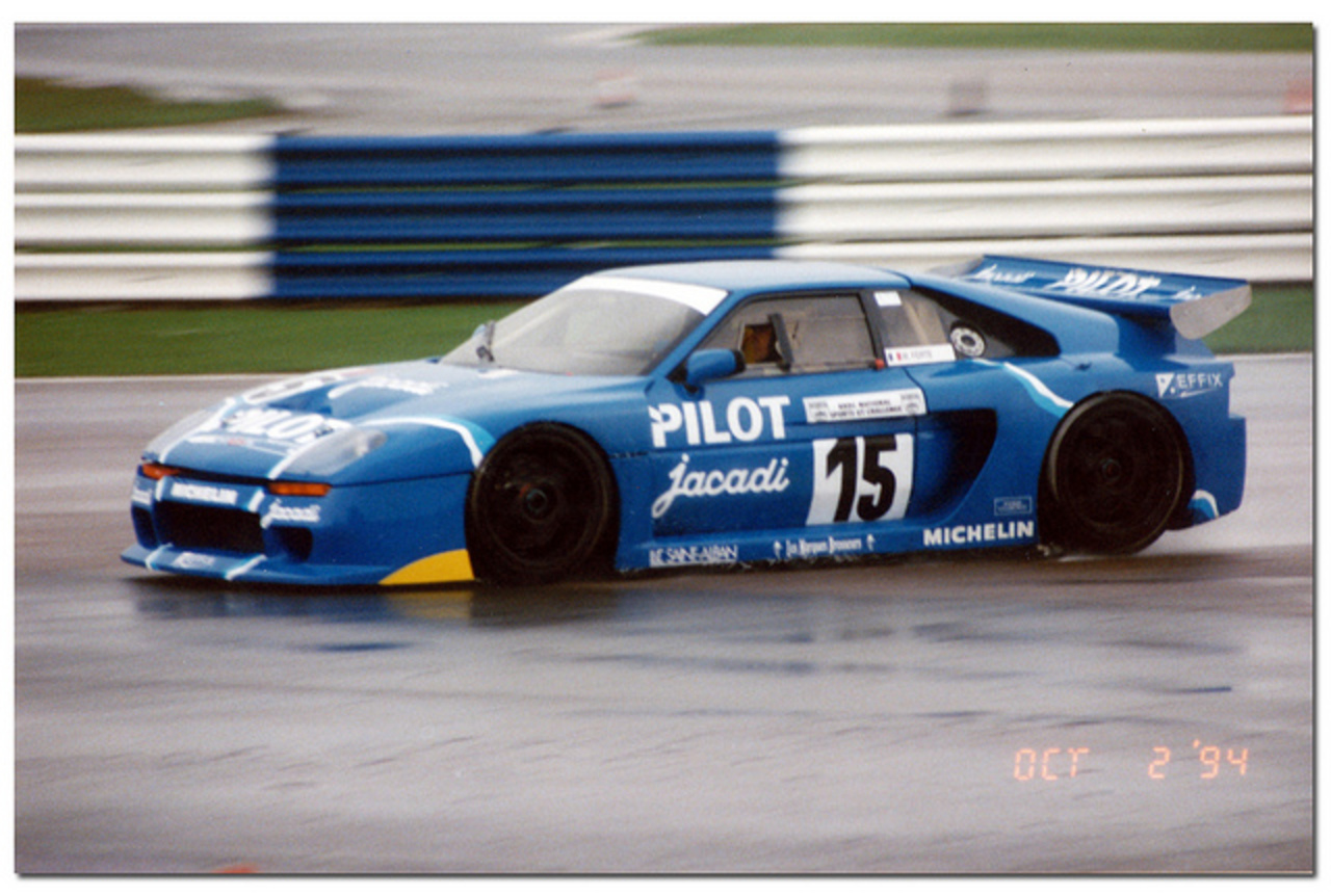 Michel FertÃ© Venturi 600 LM GT. 1994 British GT Championship ...