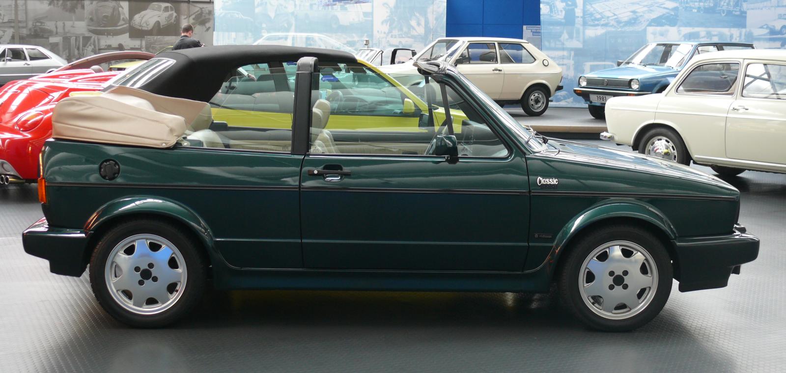 VW Volkswagen Golf Cabriolet Classic Line 1991 green r | Flickr ...