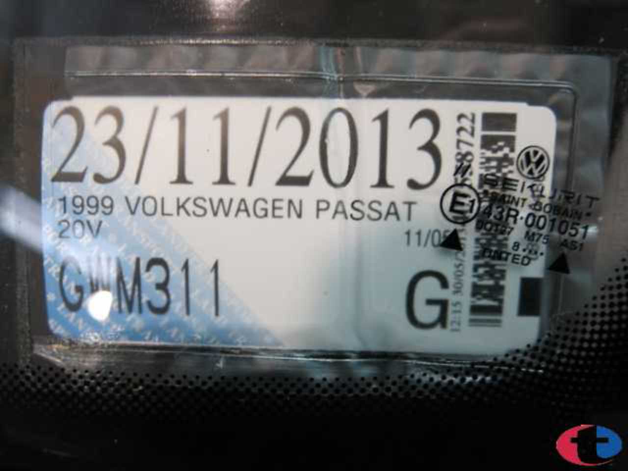 Volkswagen | Passat | 1999 | For Sale | Buy | Turners Auctions