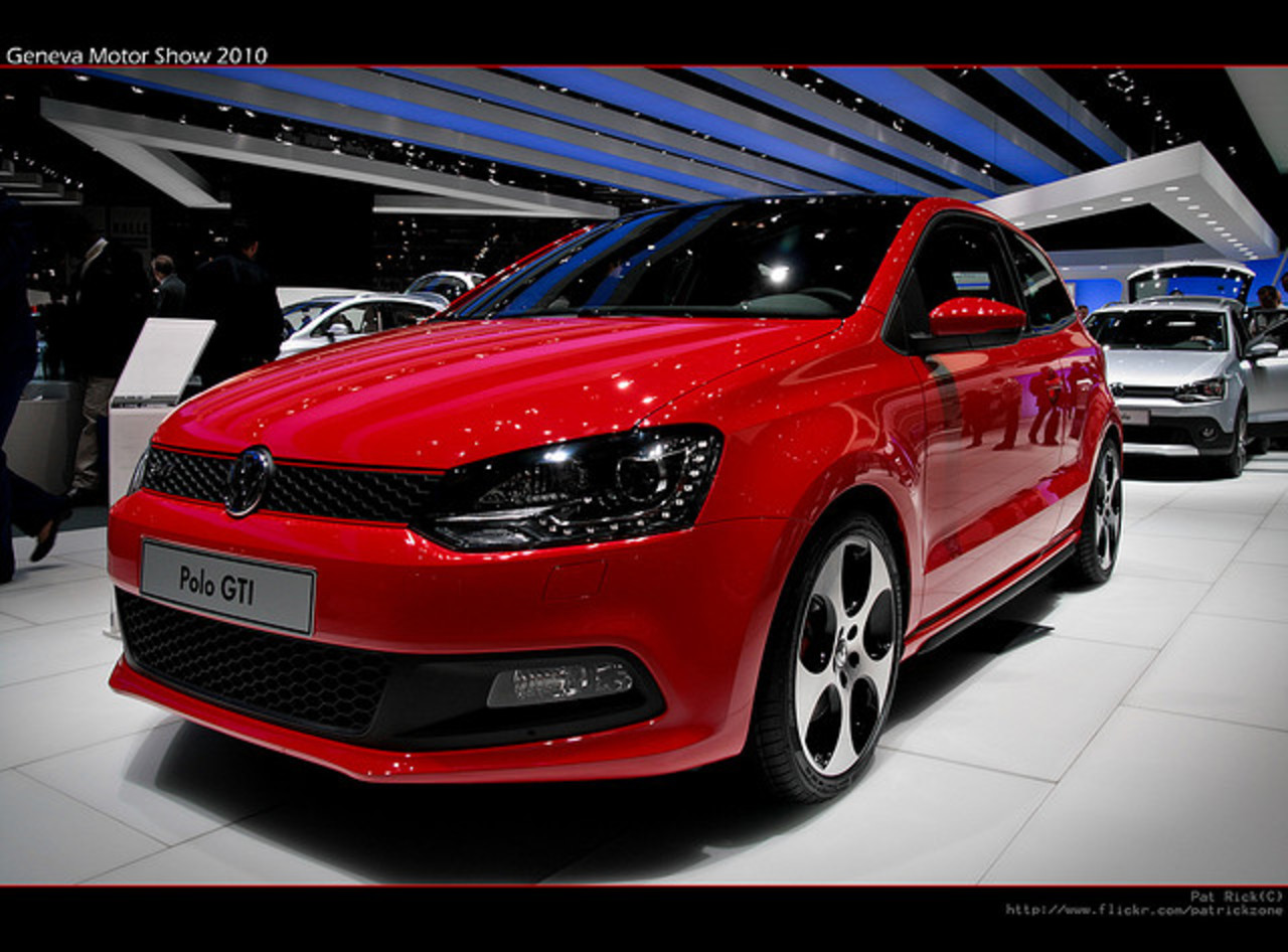 Geneva Motor Show 2010 - VW Volkswagen Polo GTI | Flickr - Photo ...