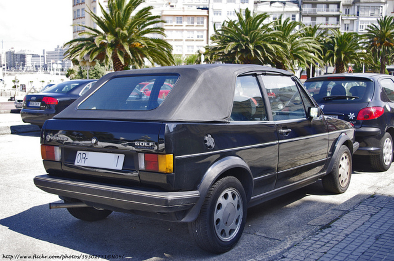 1986 Volkswagen Golf Cabriolet MKI | Flickr - Photo Sharing!