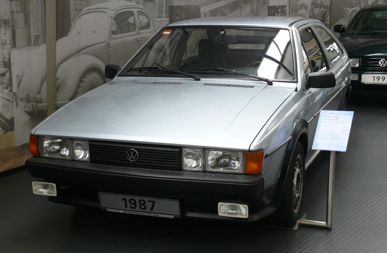 VW Volkswagen Scirocco GT 1987 silver vl | Flickr - Photo Sharing!