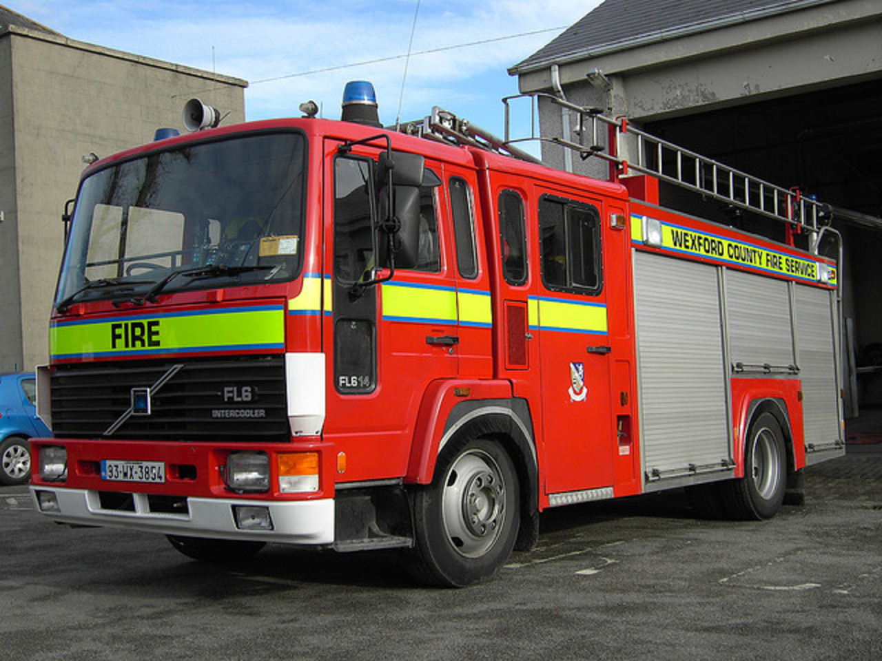 Wexford Fire Service 1993 Volvo FL6 14 Saxon WrL 93WX3854 (Ex ...