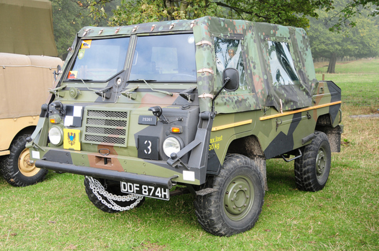 Camo Volvo TGB 1111 Military Vehicle at Nostell Priory Steam Fair ...