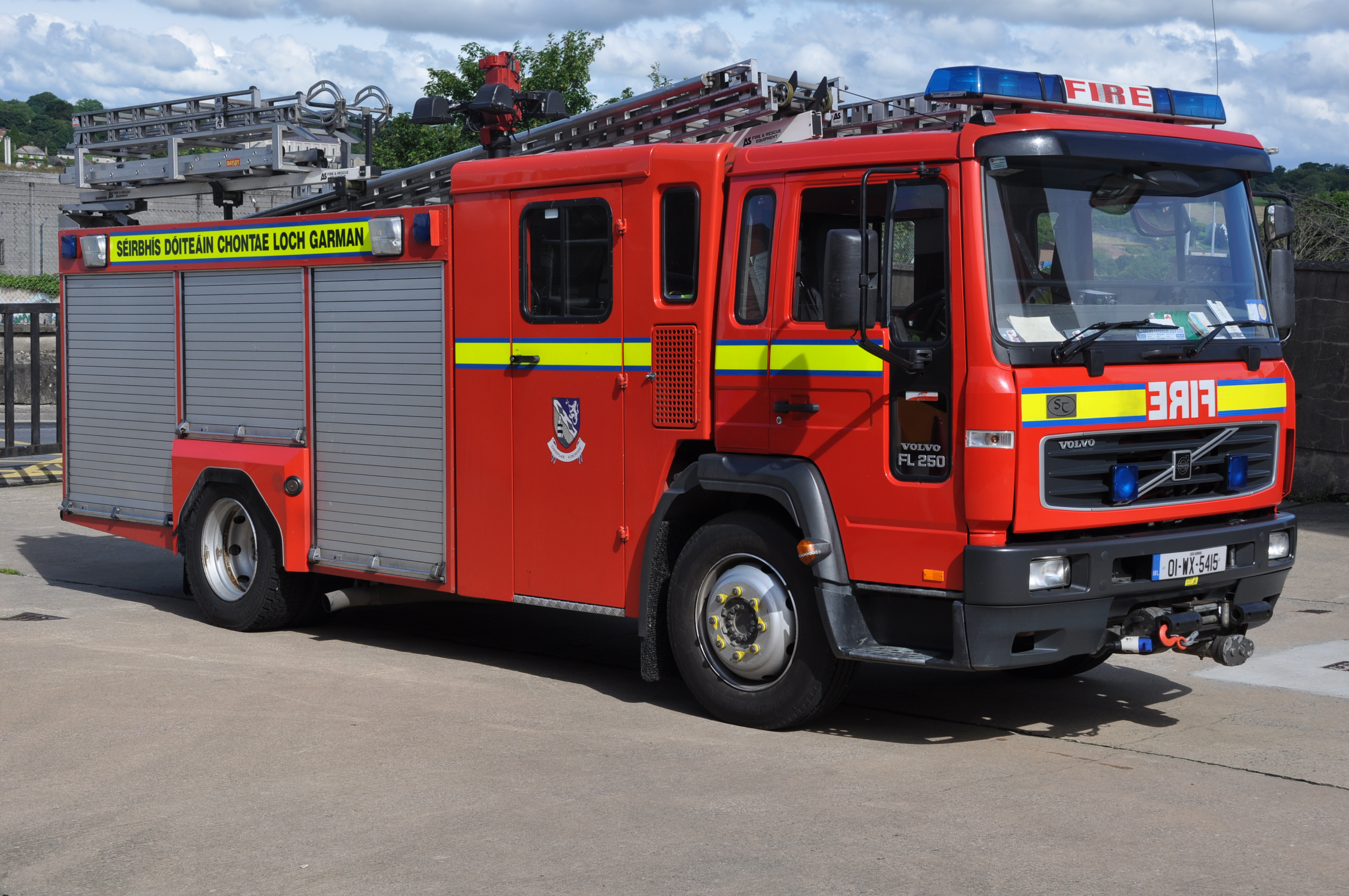 Wexford County Fire Service WX14A2 Volvo FL250 Sidhean Teo WrL ...