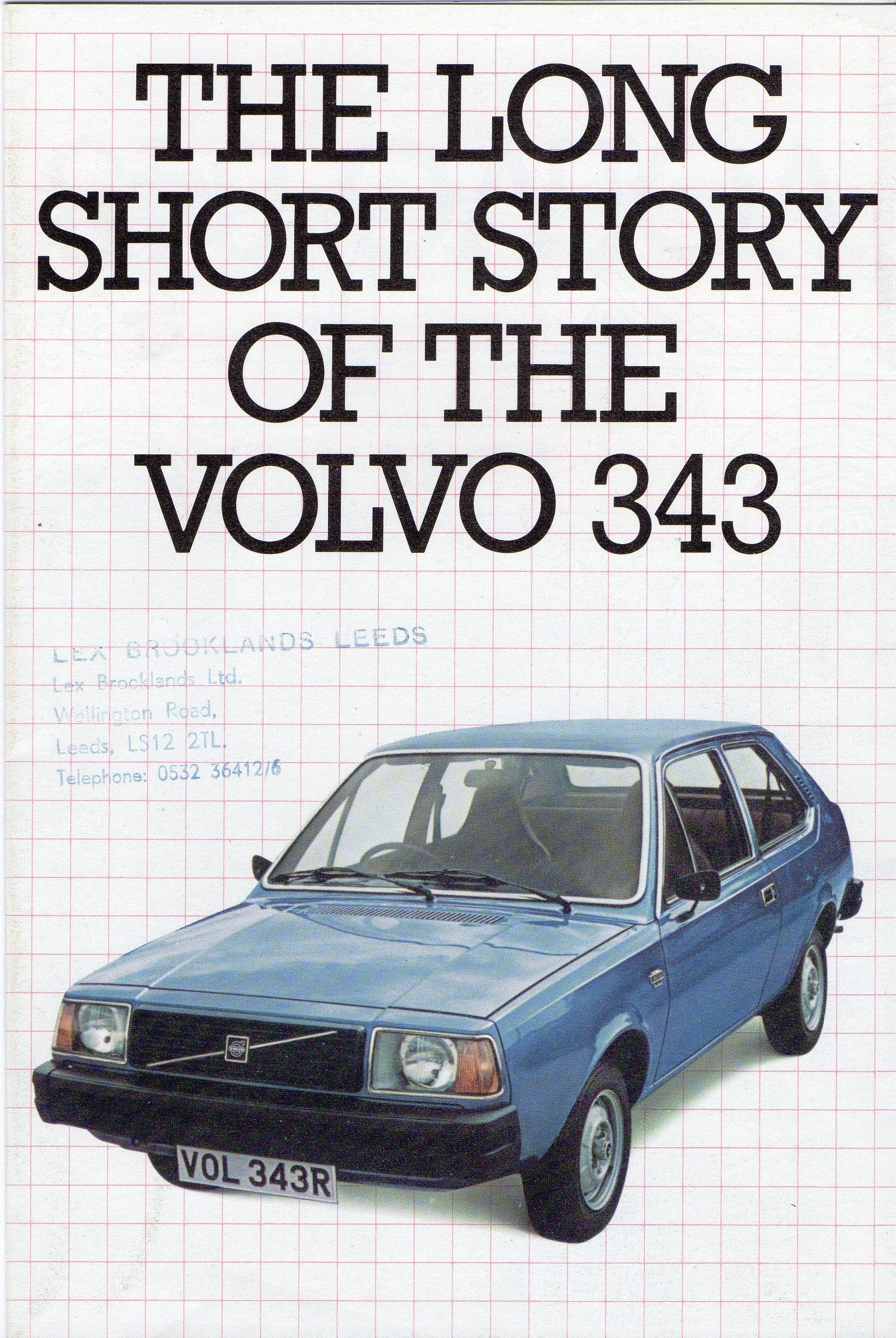 Volvo 343 launch leaflet | Flickr - Photo Sharing!