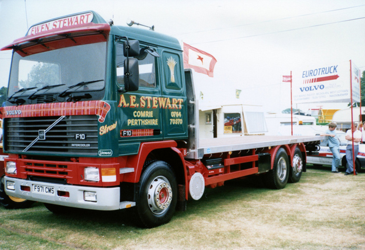 A.E.Stewart,Comrie Volvo F10 - Eurotruck Volvo stand Royal ...