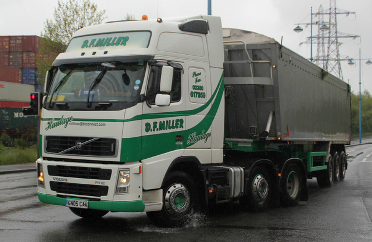 D.F.Miller Haulage - Volvo FH12 6x2 ( GN05 CAA ) | Flickr - Photo ...