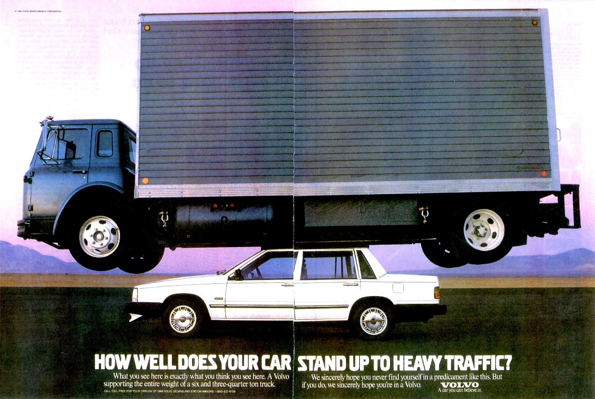 1988 Volvo 740 Sedan Ad | Flickr - Photo Sharing!