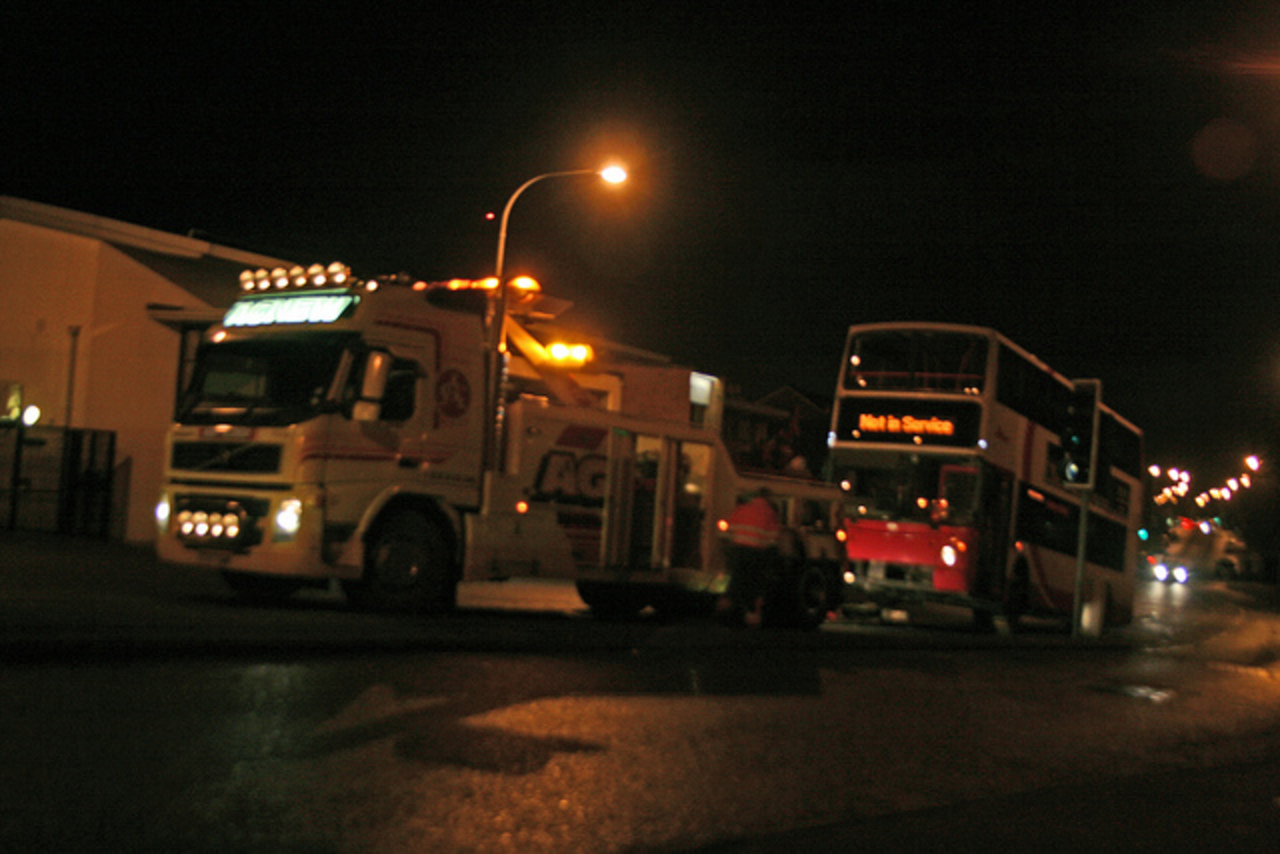 Volvo FM12 Recovery Vehicle & Volvo Alexander Bus, Lisburn Road ...