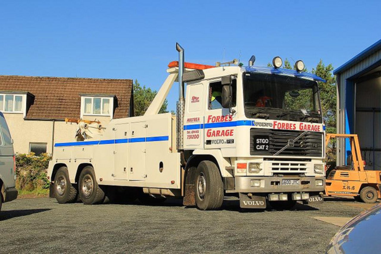 Forbes Garage Volvo F12 recovery -G600JYC | Flickr - Photo Sharing!