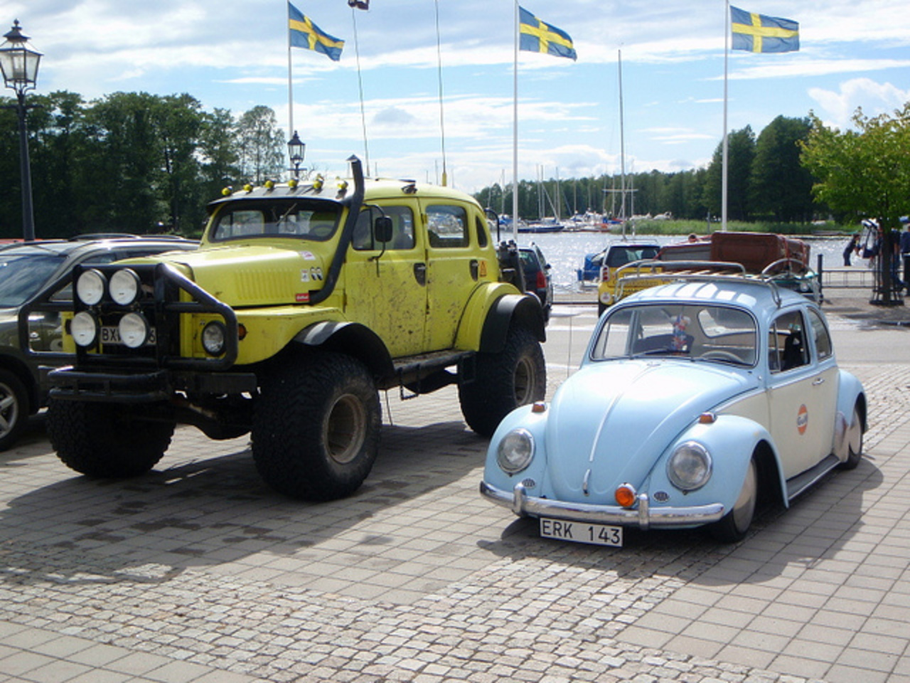 Volvo TP21 and one low VW Beetle | Flickr - Photo Sharing!