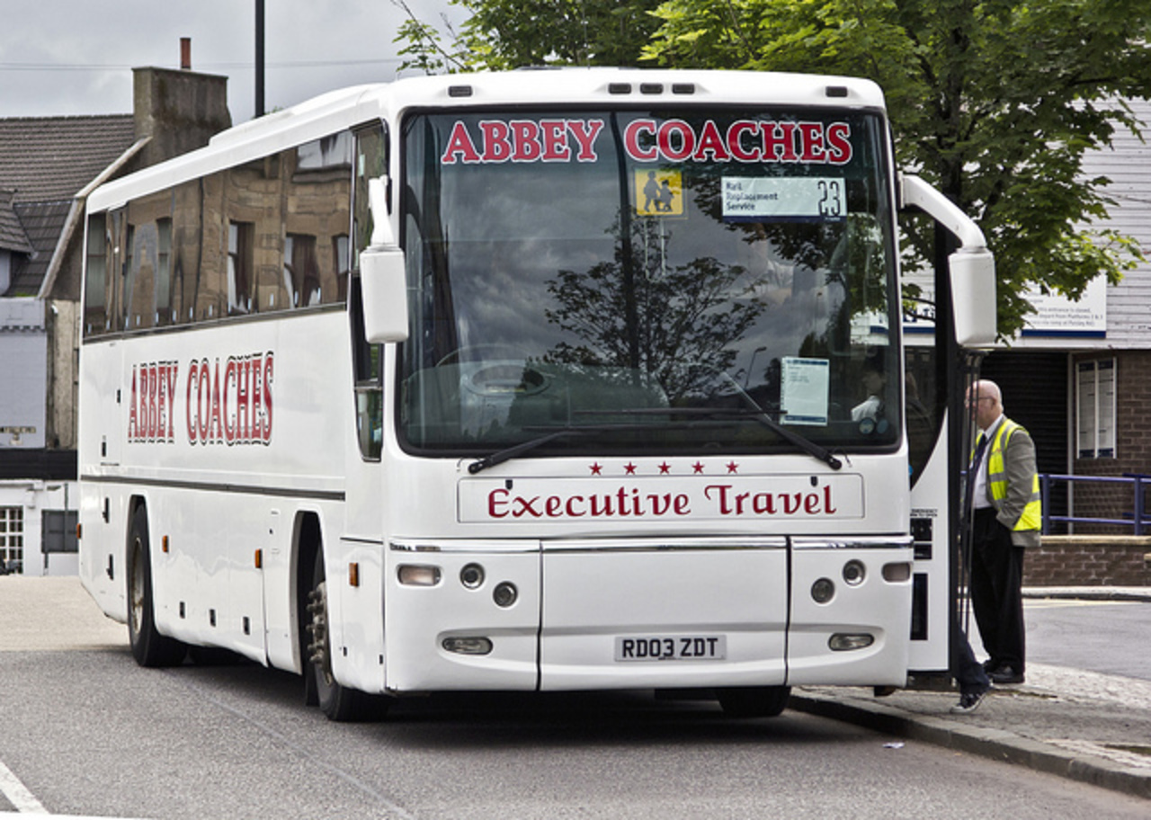 RD03ZDT Volvo B12R-Plaxton Panther Abbey Coaches | Flickr - Photo ...