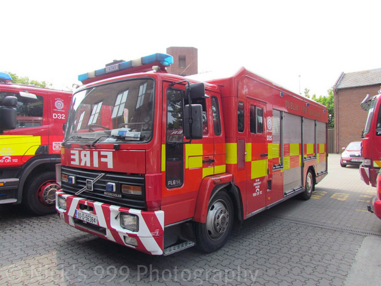 Dublin Fire Brigade / 90 D 56384 / Volvo FL6 Intercooler / Rescue ...