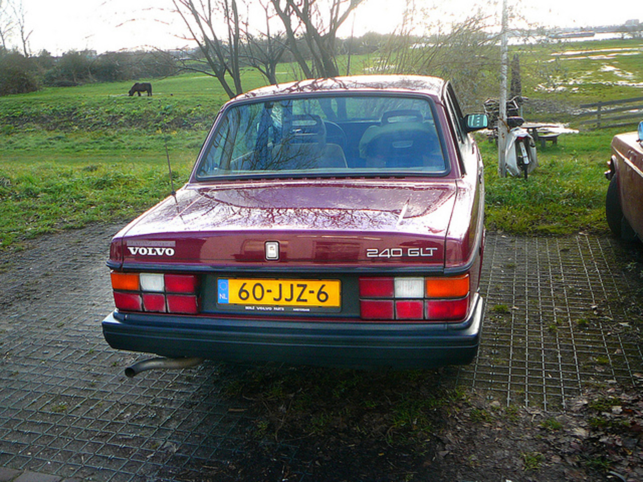 Volvo 240 GLT, 1987, Amsterdam, Nieuwendammerdijk, 12-2011 ...