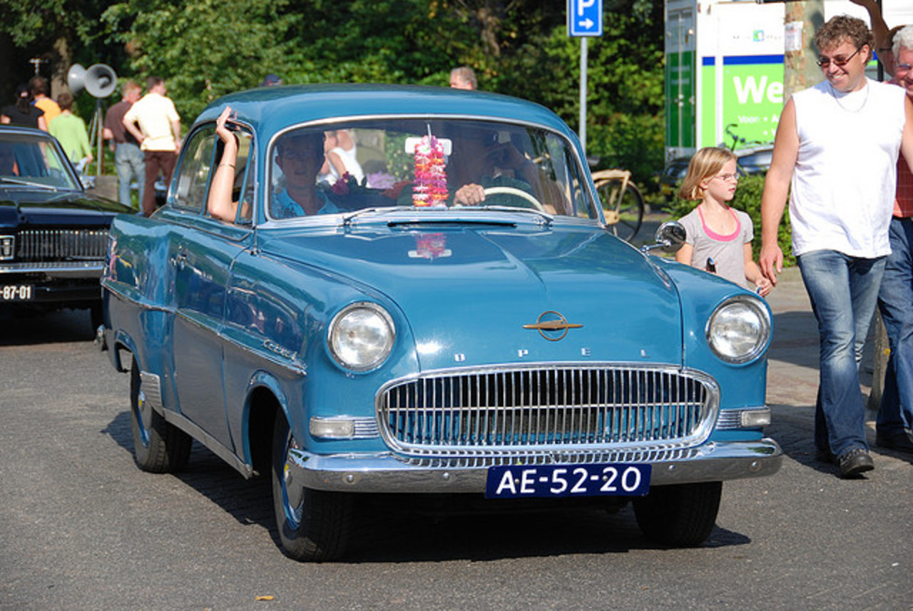 Oldtimer day at Ruinerwold: 1958 Opel Rekord | Flickr - Photo Sharing!