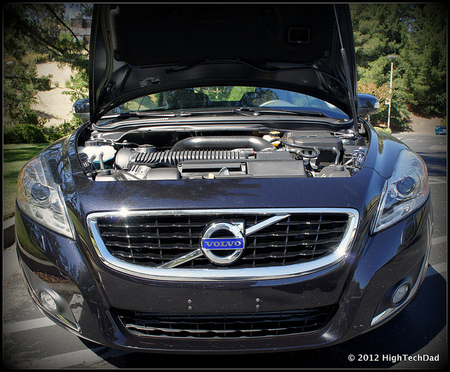 Front Hood Up - 2012 Volvo C70 | Flickr - Photo Sharing!