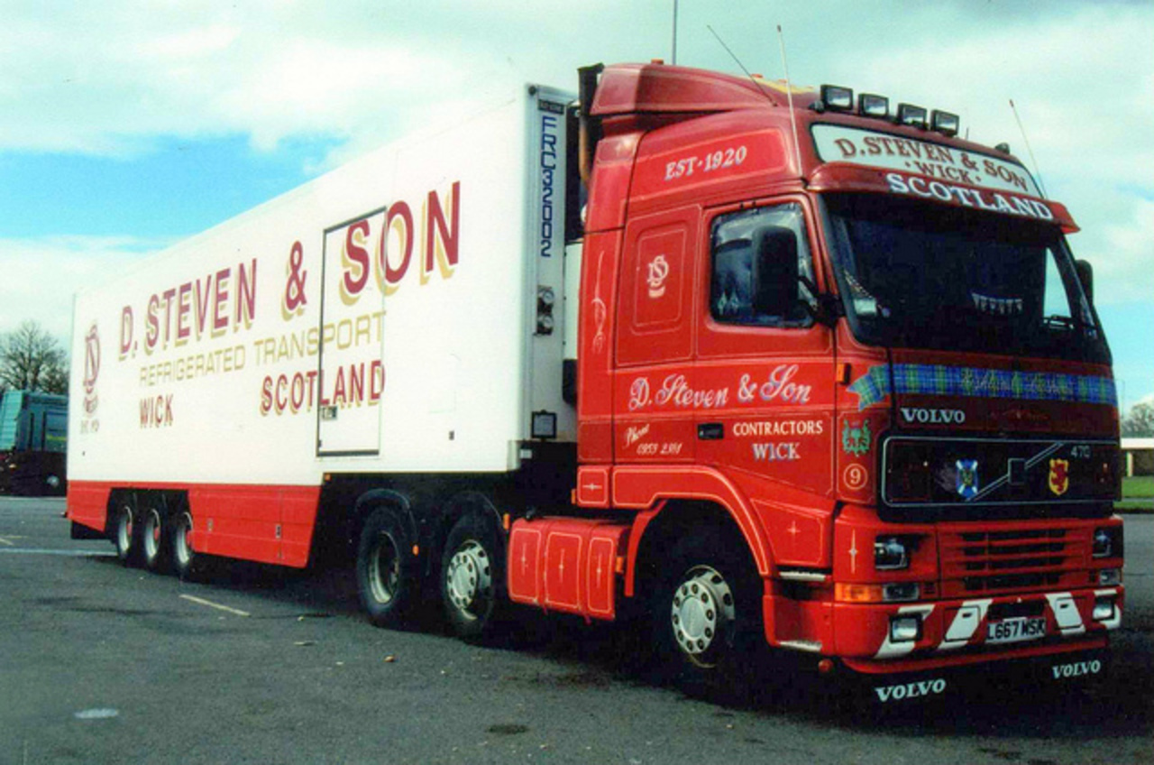 L667 MSK Volvo FH6 470. D Steven & Son Wick by ronnie.cameron2009