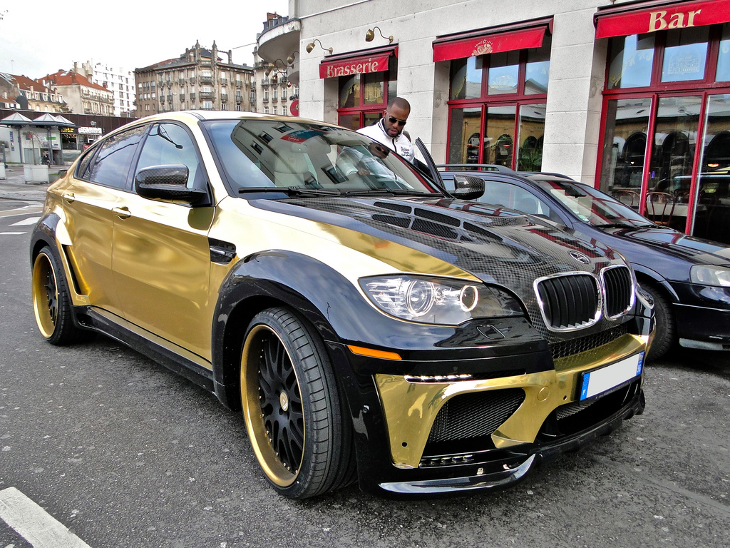 Gold BMW X6 Hamann Supreme Edition #6/10