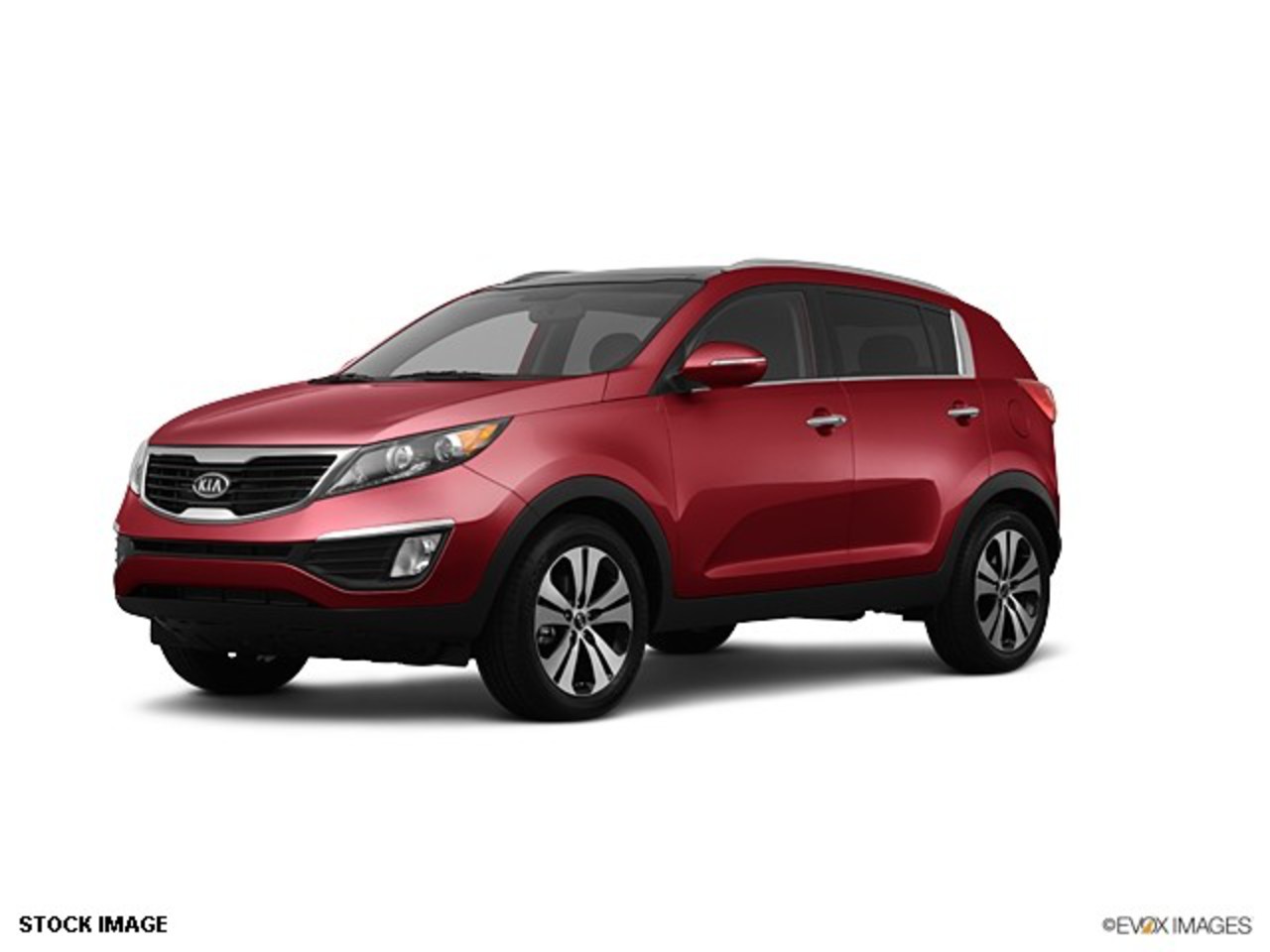 Kia Sportage 2013 красный