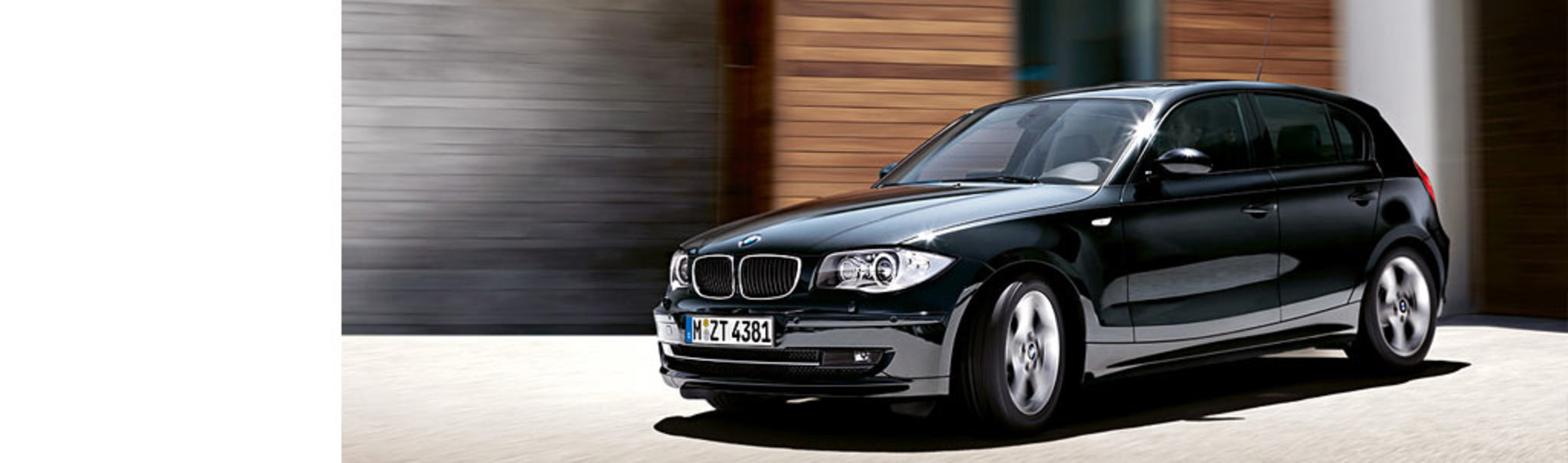 BMW 116d (5-door). 118 g/km CO2. Lightweight construction, energy management