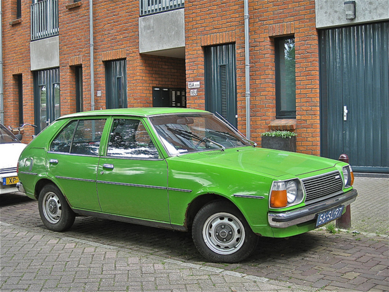 56-SL-97 MAZDA 323 1300 ES, 1977. Another typical 70s passengers car: