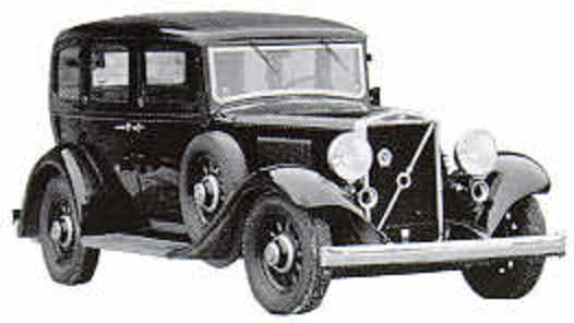 Volvo PV654. In August the new PV653 (standard) and PV654 (luxury) models