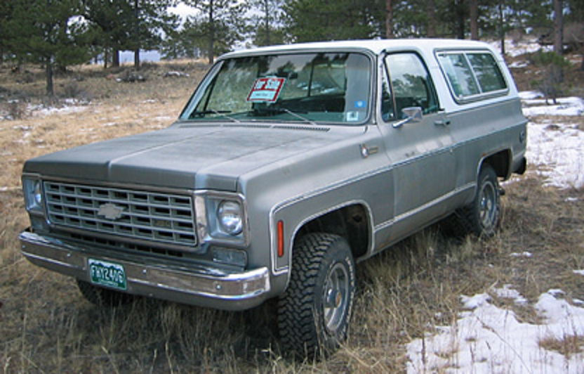 Chevrolet Blazer k5 1977