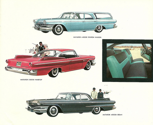 1960 Dodge Matador. For 1960, Dodge had two sizes of big car, the Dart range
