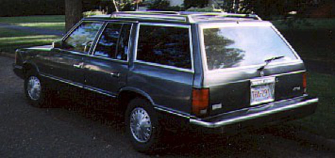 1984 Dodge Aries station wagon (Above & below) Pictures provided by owner