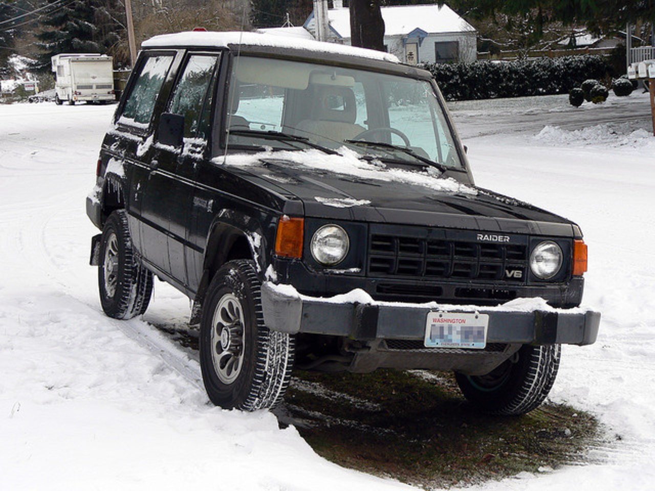 Snow - My 1989 Dodge Raider 4WD by Don Qua