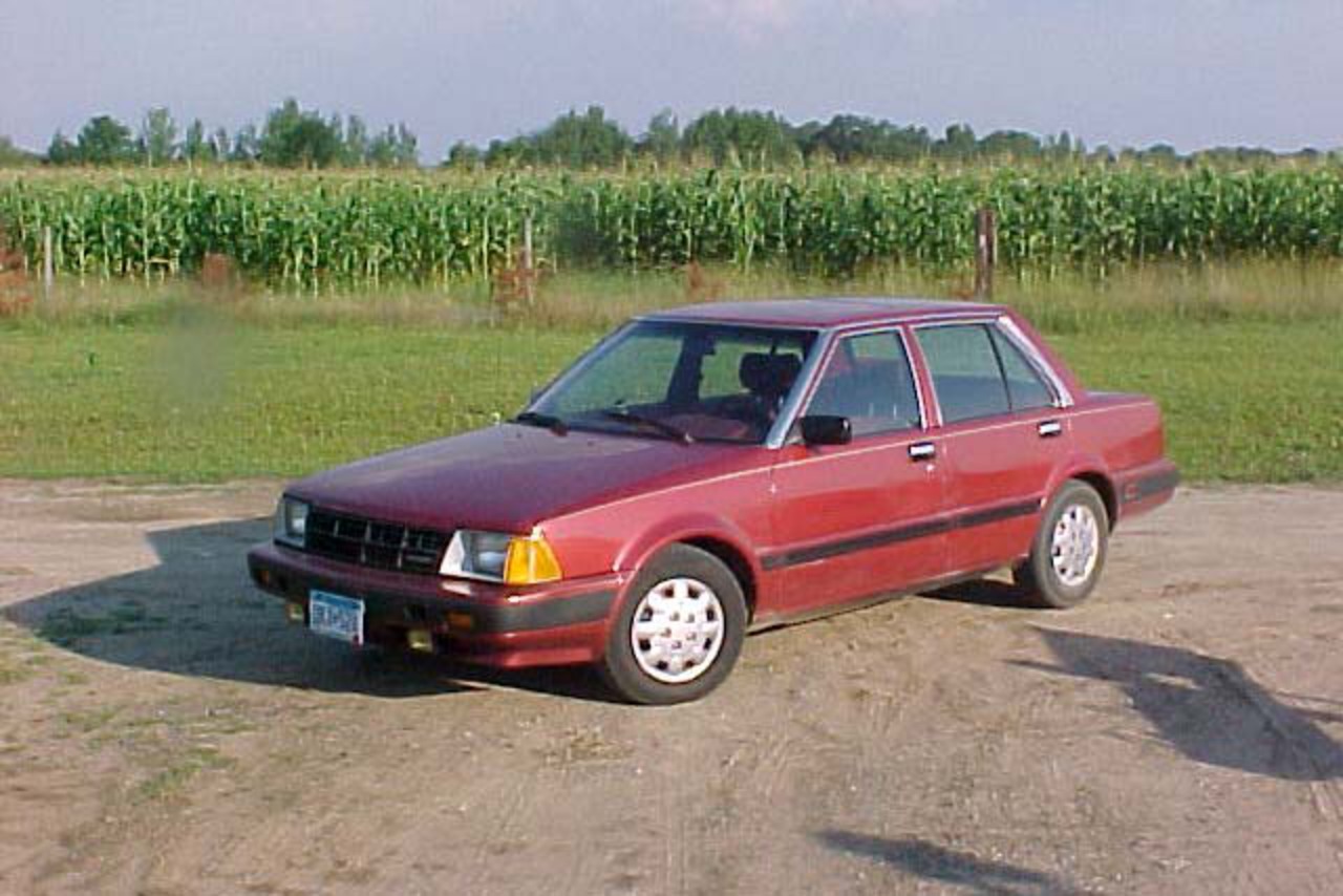 Nissan Stanza 150. The Nissan Violet was a midsized car produced by Nissan
