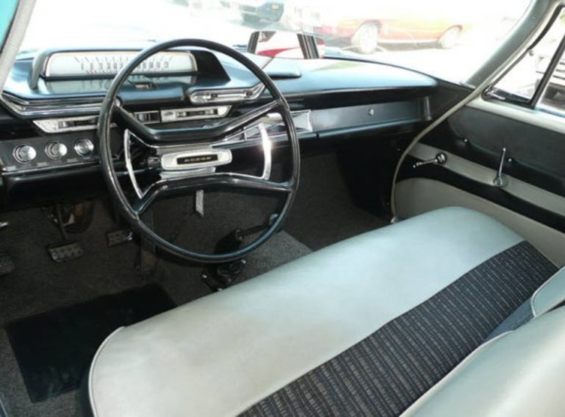 1961 Dodge Seneca 413 Max Wedge Sedan Interior