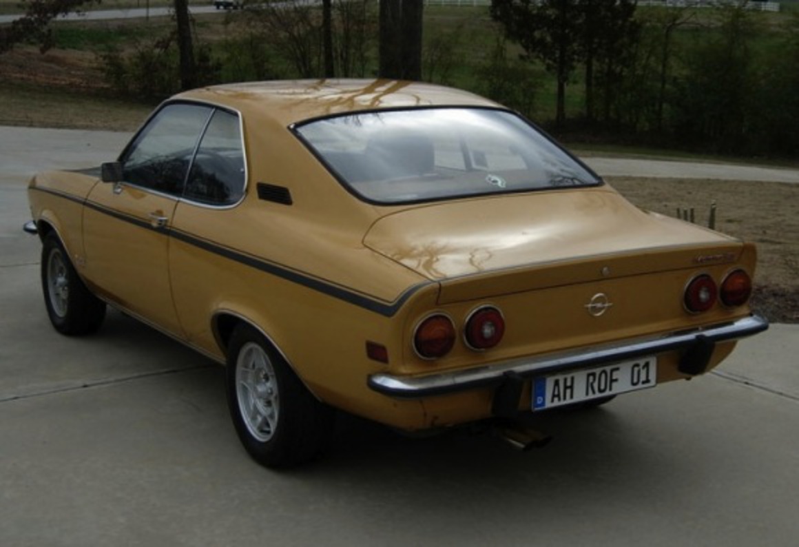This 1973 Opel Manta Rallye is said to have been a 1-owner car until 2009.