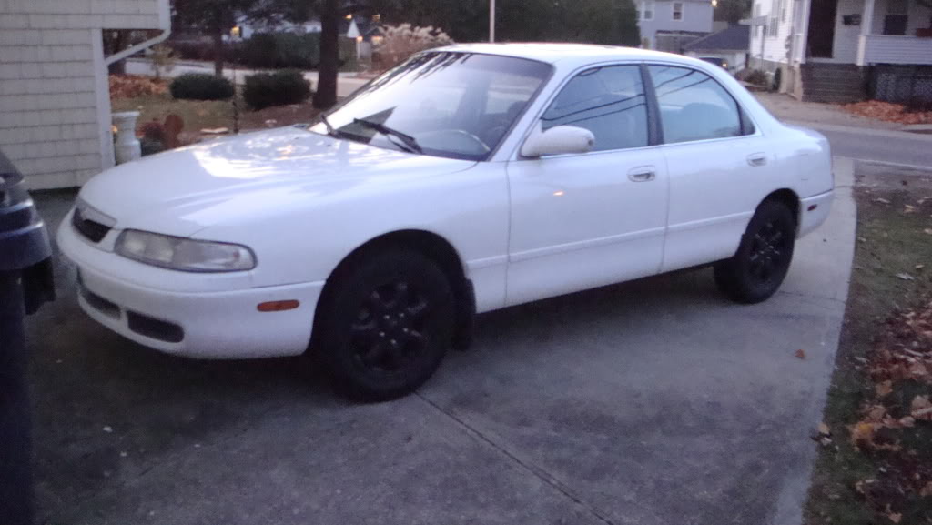 mazda 626 v6 5spd. it doesnt have a any mods yet but it will eventually.