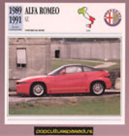 Alfa Romeo SZ Trofeo CAR COVER EMAIL US YOUR SB MDL YR